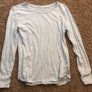 light blue long sleeve